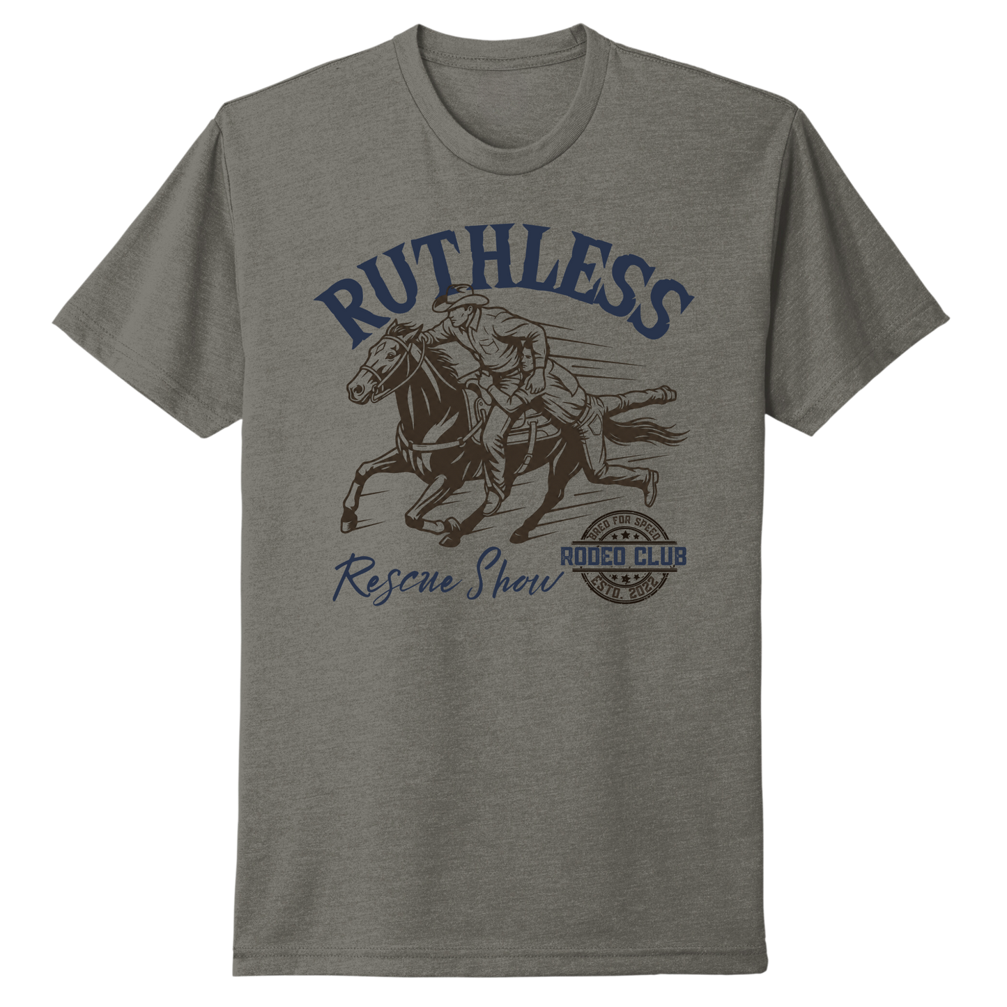 RESCUE SHOW T-SHIRT | Warm Gray