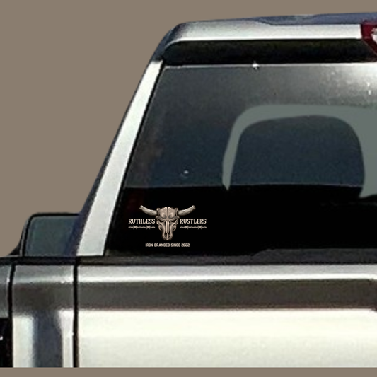 Ruthless Rustlers UV DTF Stickers