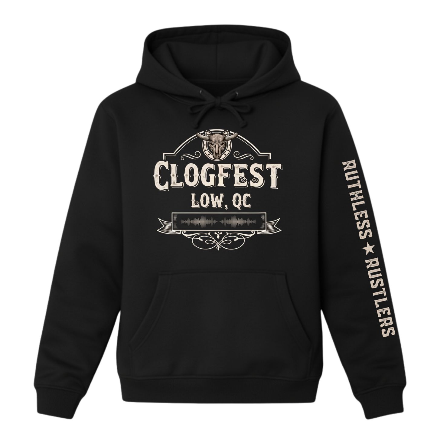 Hoodie CLOGFEST X Ruthless Rustlers