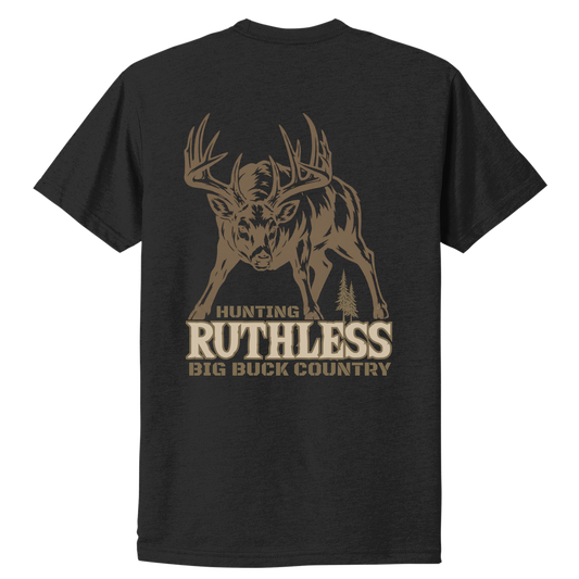 BIG BUCK COUNTRY T-SHIRT | Black