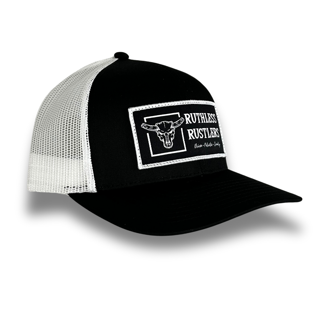 Casquette RR | Noir/Blanc