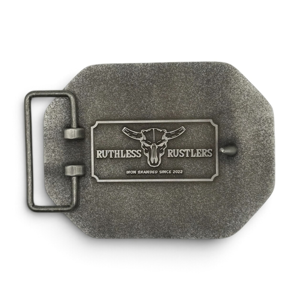 RUTHLESS COWGIRL BELT BUCKLE | Antique Silver/Copper