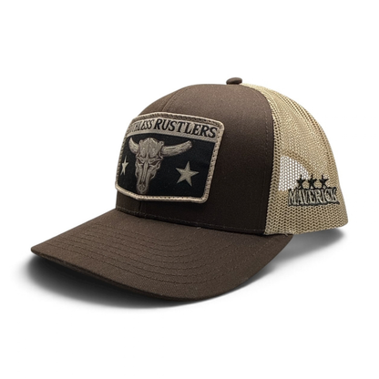 MAVERICK TRUCKER CAP | Brown/Khaki