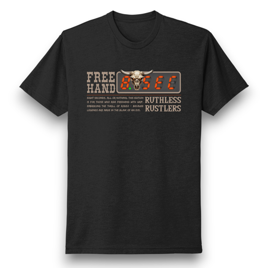 Ruthless Rustlers 8 Seconds T-Shirt