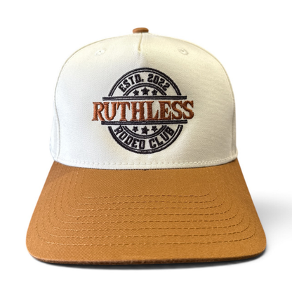 RUTHLESS RODEO CLUB COMBO CAP | Beige/Caramel