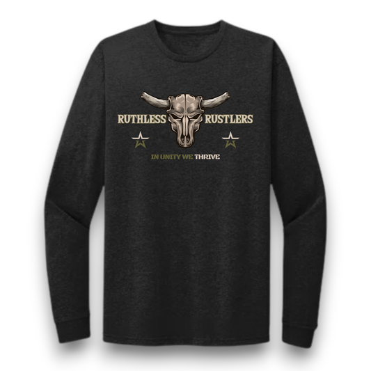 Ruthless Rustlers In Unity We Thrive Long Sleeve T-Shirt