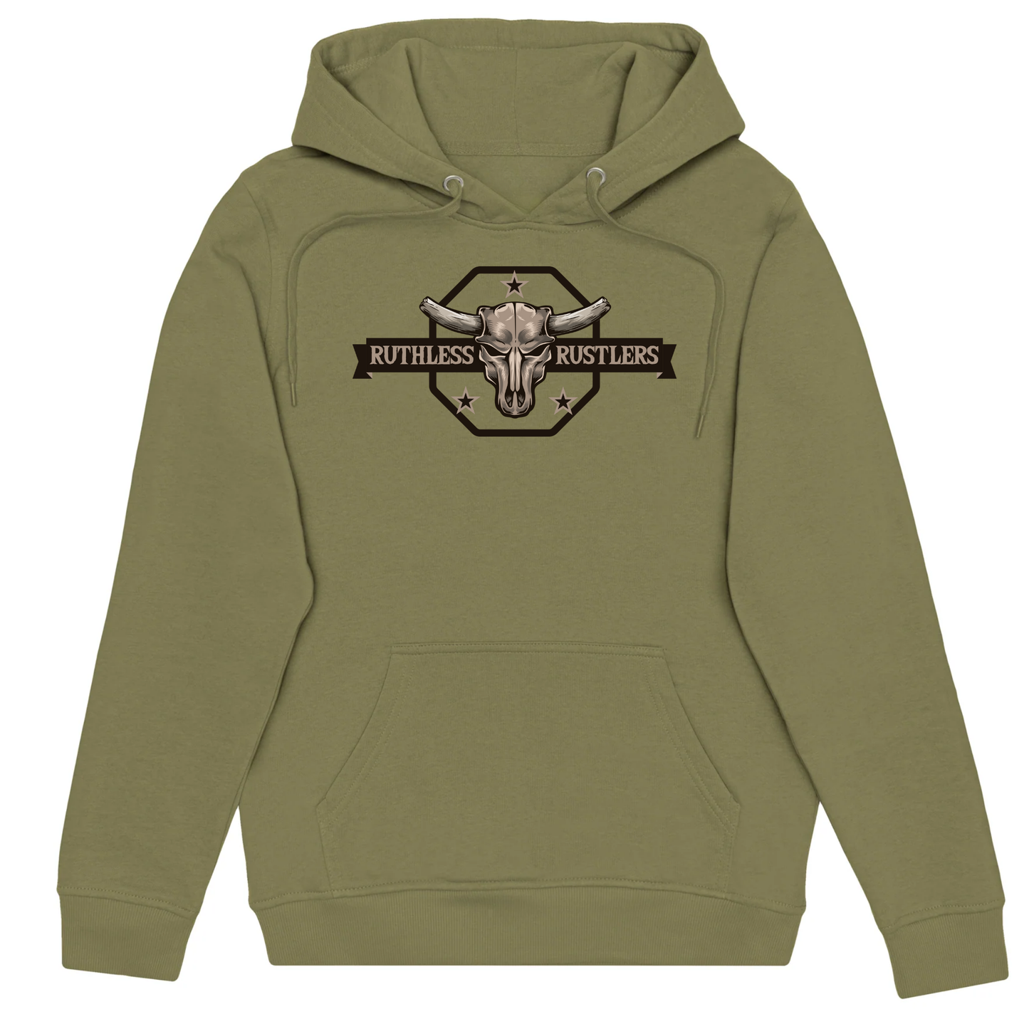 Hoodie Unisexe - RR Rebelle | Vert Armée