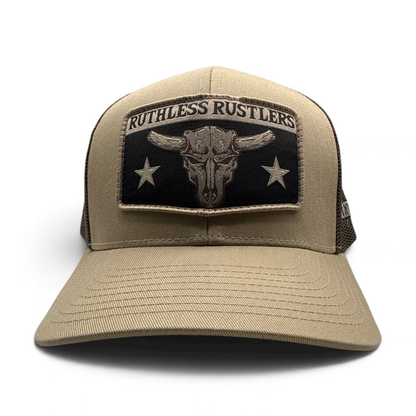MAVERICK TRUCKER CAP | Khaki/Brown