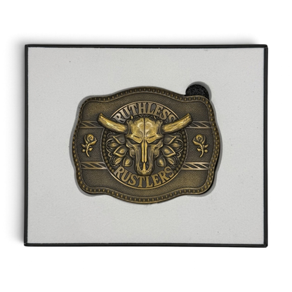 WILD ROSE BELT BUCKLE | Antique Gold