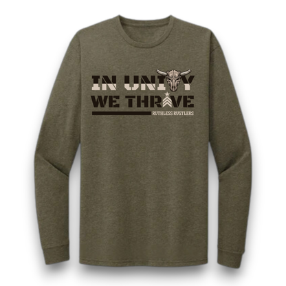 Ruthless Rustlers In Unity We Thrive Long Sleeve T-Shirt
