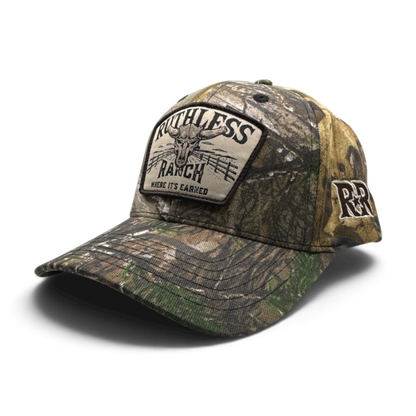 RUTHLESS RANCH WOOD CAMO CAP