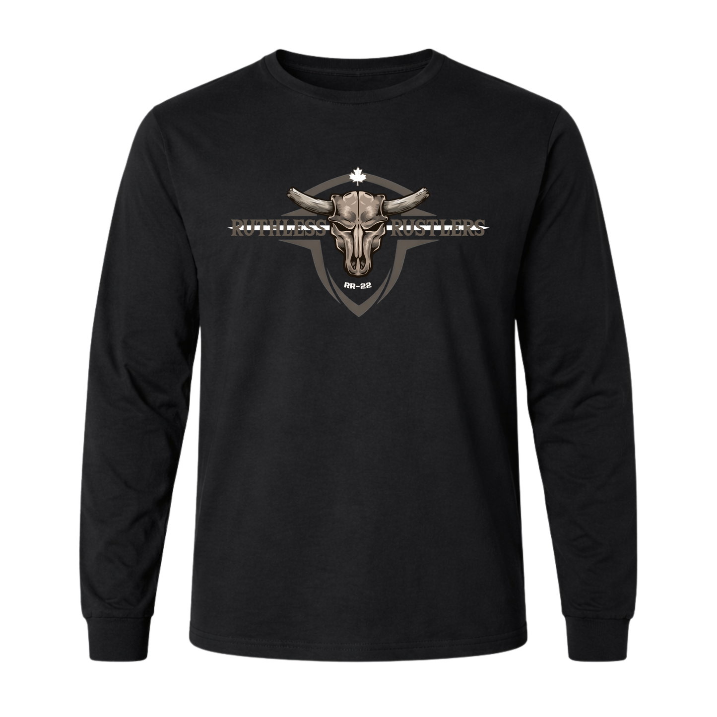 T-Shirt Manches Longues Ruthless Rustlers Paramedics Tribute | Noir