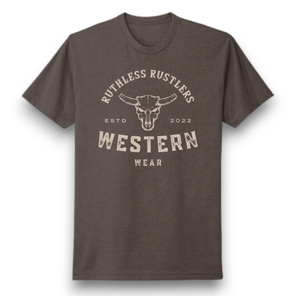 Ruthless Rustlers Western Wear T-Shirt