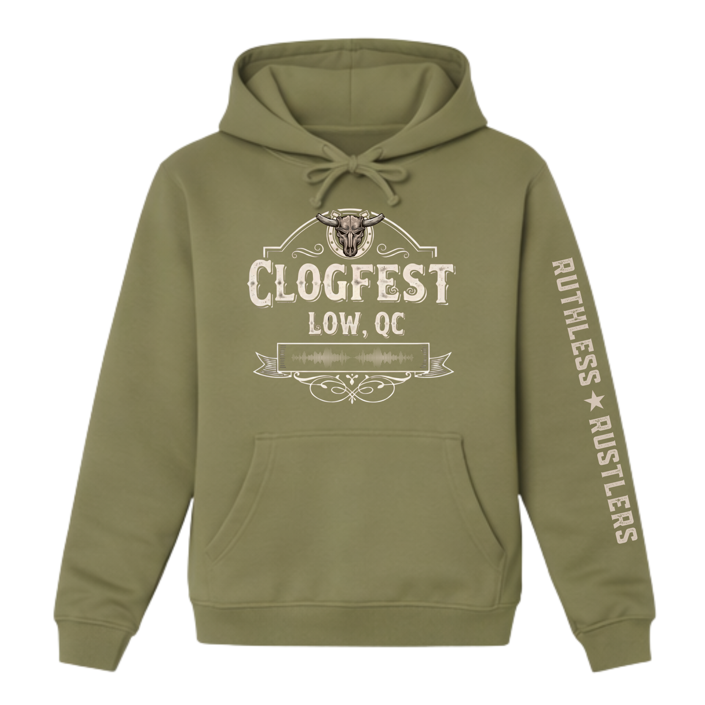 Hoodie CLOGFEST X Ruthless Rustlers