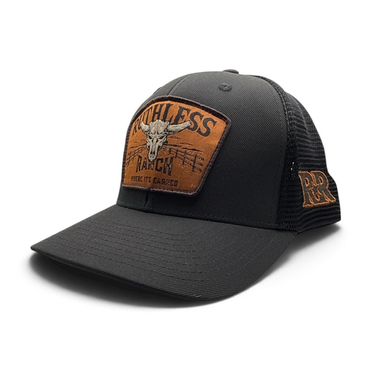 RUTHLESS RANCH PREMIUM STRETCH CAP | Black