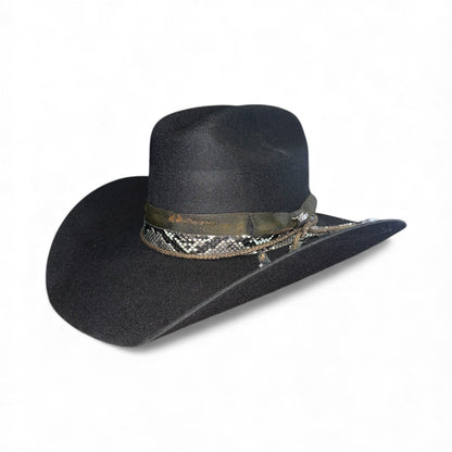 TEXAS HOLD'EM Cowboy Hat | BLACK