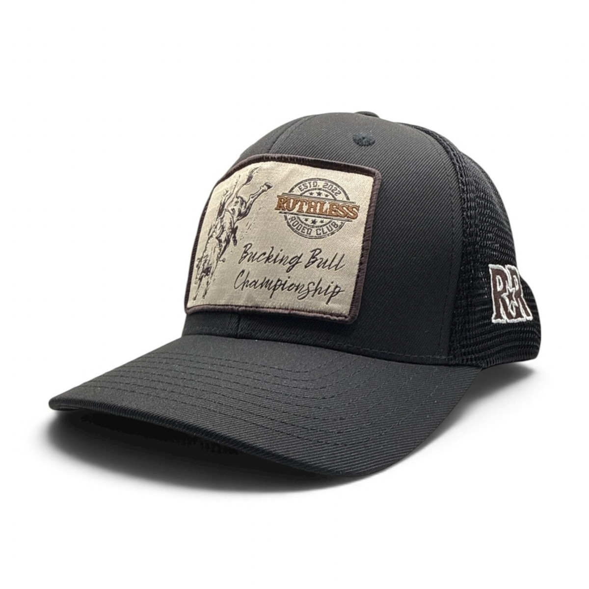 BUCKING BULL PREMIUM STRETCH CAP | Black