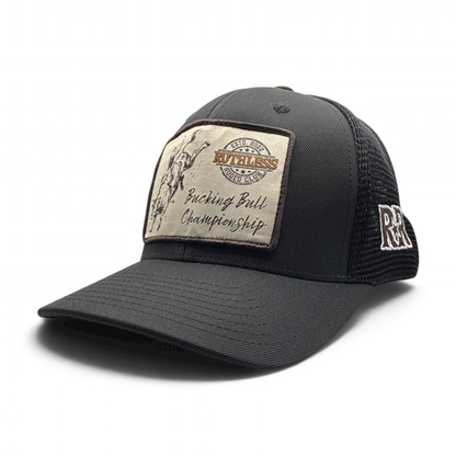 BUCKING BULL PREMIUM STRETCH CAP | Black