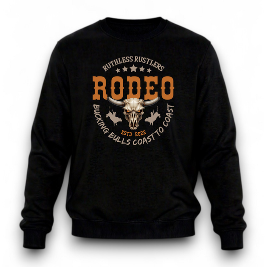 Ruthless Rustlers Rodeo Crewneck