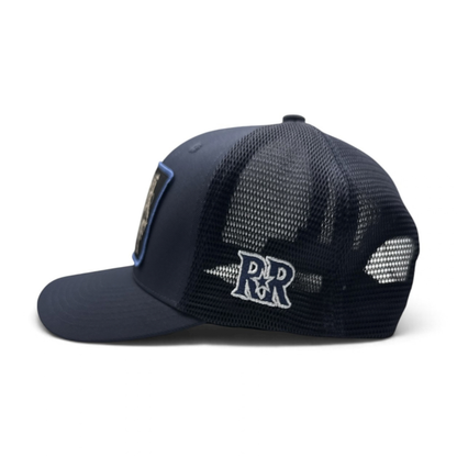 BUCKING BRONC PREMIUM STRETCH CAP | Storm Blue