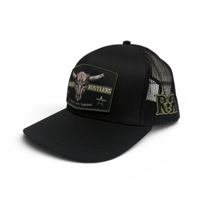 Ruthless Rustlers In Unity Trucker Cap | Black