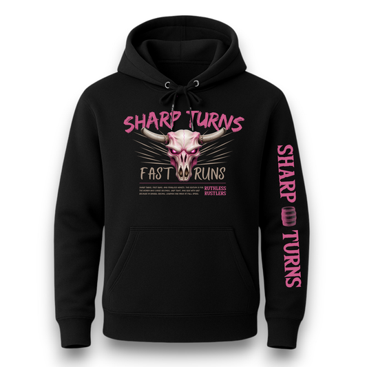 Ruthless Rustlers Sharp Turns Hoodie
