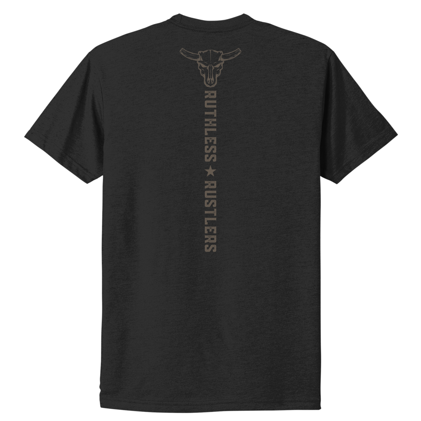 T-SHIRT AUTHENTIC WESTERN | Noir