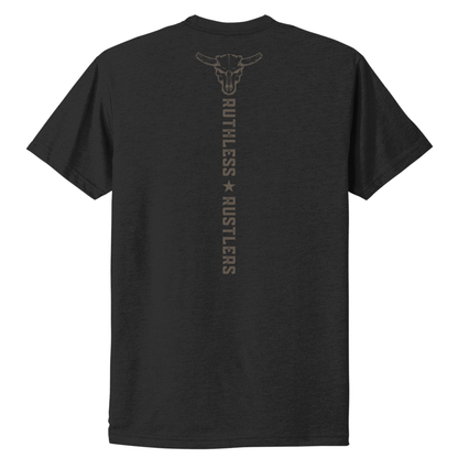 T-SHIRT AUTHENTIC WESTERN | Noir