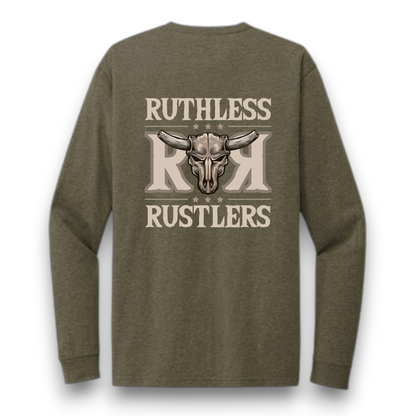 Ruthless Rustlers RR Bold Long Sleeve T-Shirt
