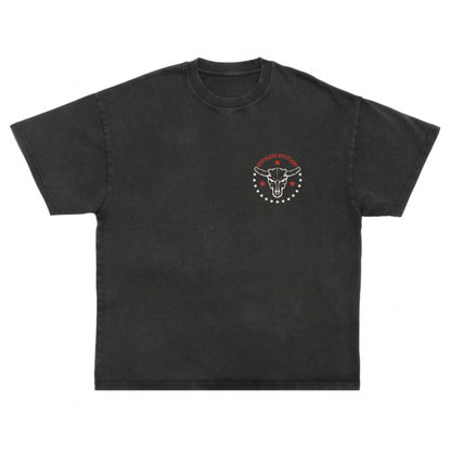 KISS MY BOOTS OVERSIZED T-SHIRT | Acid Black