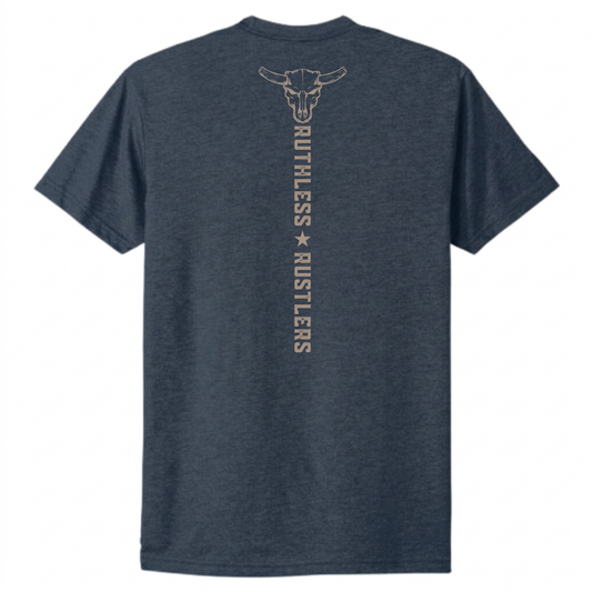 AUTHENTIC WESTERN T-SHIRT | Navy Blue