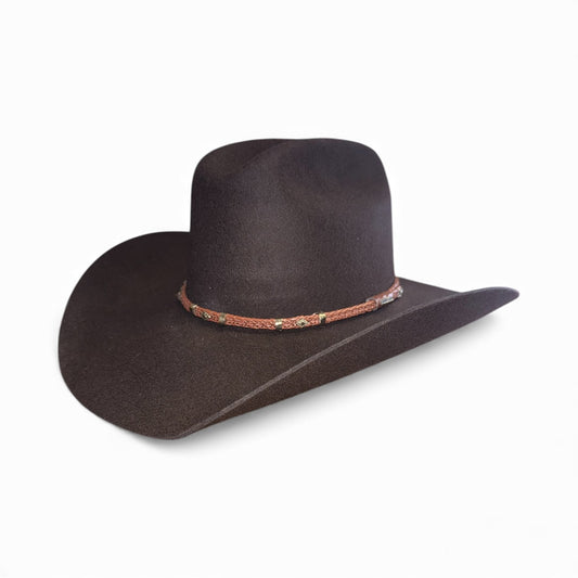 GHOLSON 4X Cowboy Hat | Dark Brown