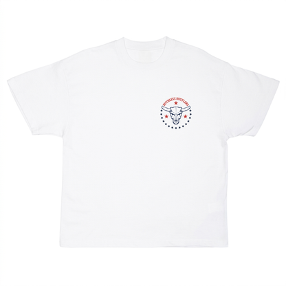 KISS MY BOOTS OVERSIZED T-SHIRT | White