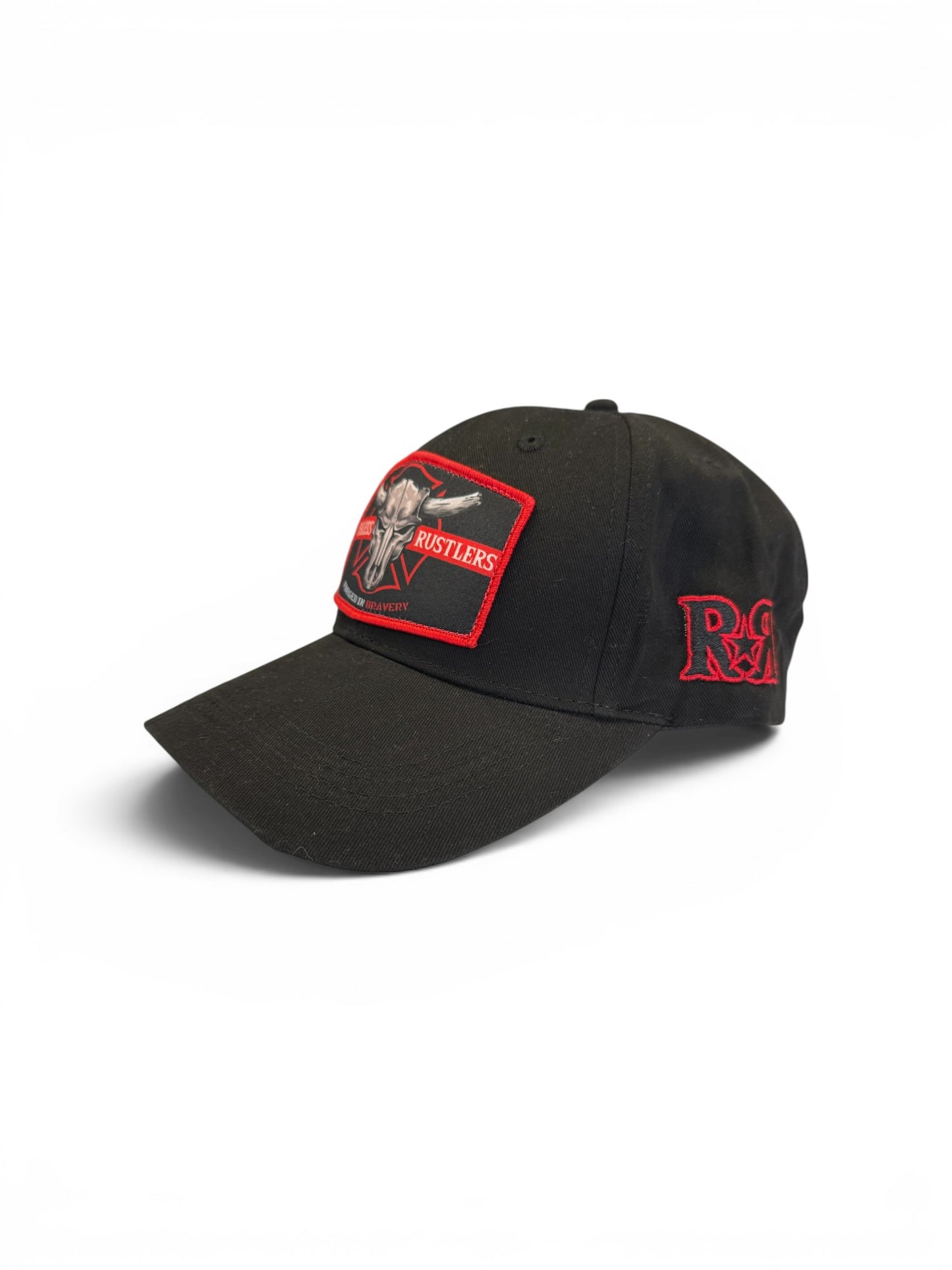 Ruthless Rustlers Forged In Bravery Tactical Structured Cap | Black