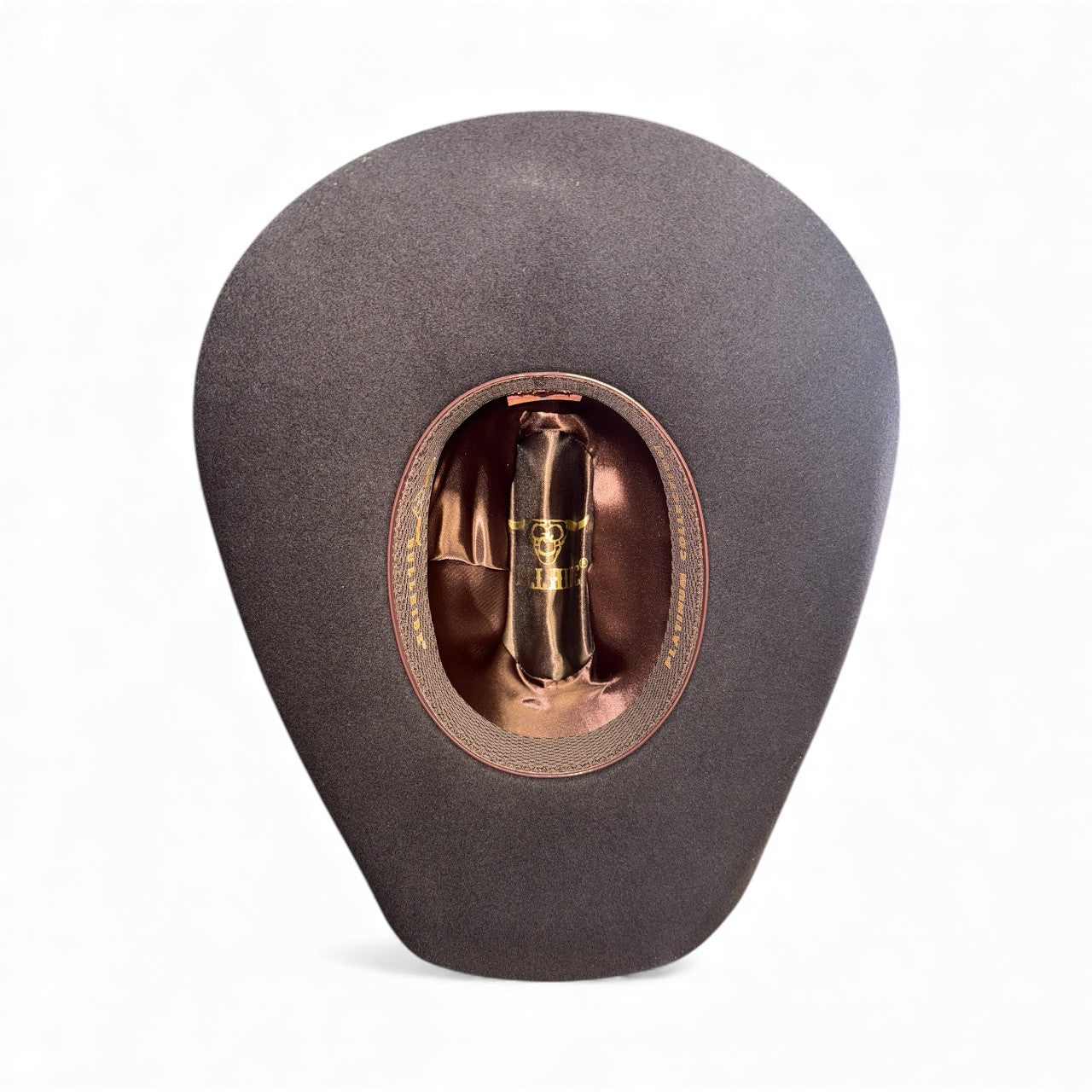 TEXAS HOLD'EM Cowboy Hat | DARK BROWN