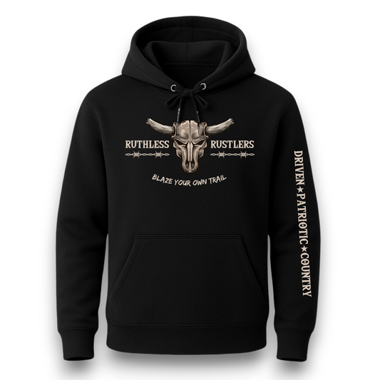 Ruthless Rustlers Barbed Wire Hoodie