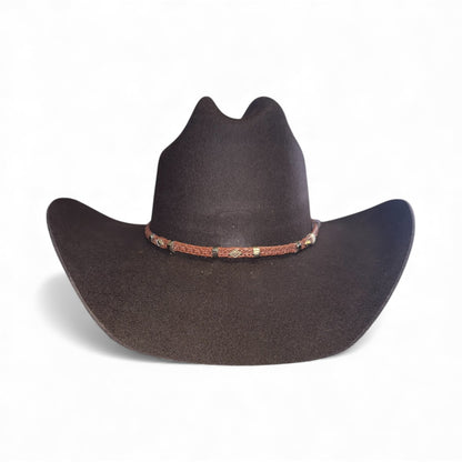 GHOLSON 4X Cowboy Hat | Dark Brown