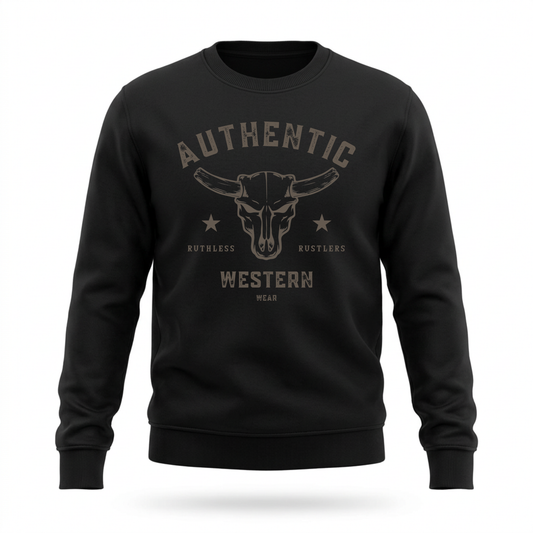 COTTON OUATÉ AUTHENTIC WESTERN | Noir 