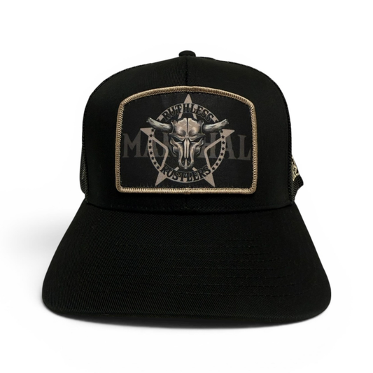 Ruthless Rustlers Marshal Trucker Cap | Black