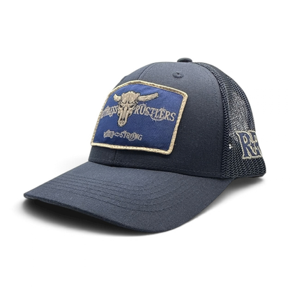 WIRED STRONG YOUTH TRUCKER CAP | Storm Blue