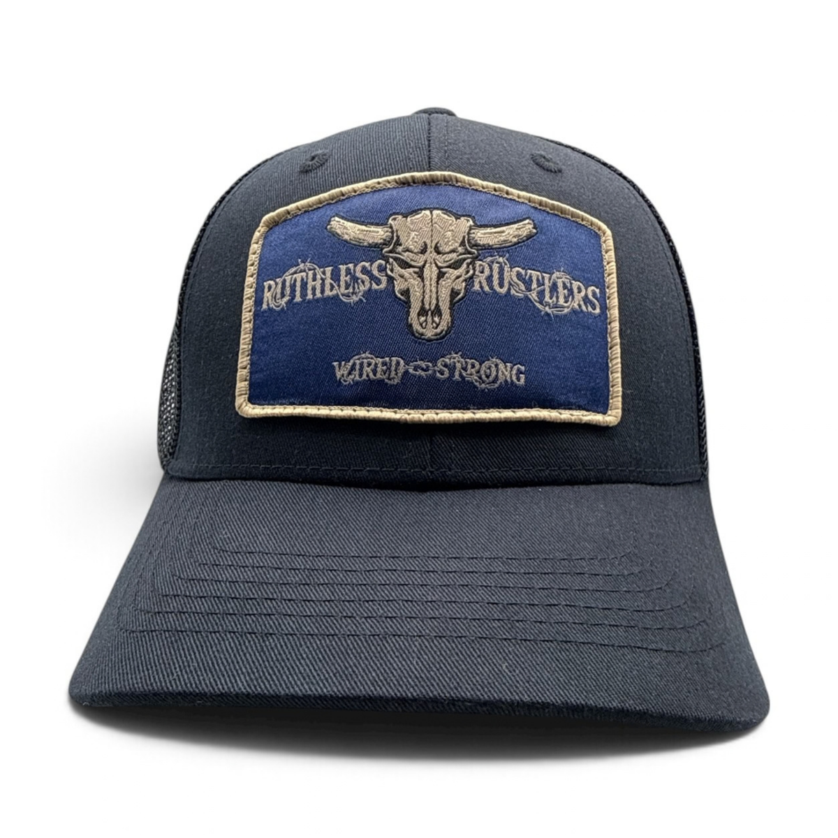WIRED STRONG YOUTH TRUCKER CAP | Storm Blue