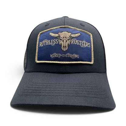 WIRED STRONG YOUTH TRUCKER CAP | Storm Blue