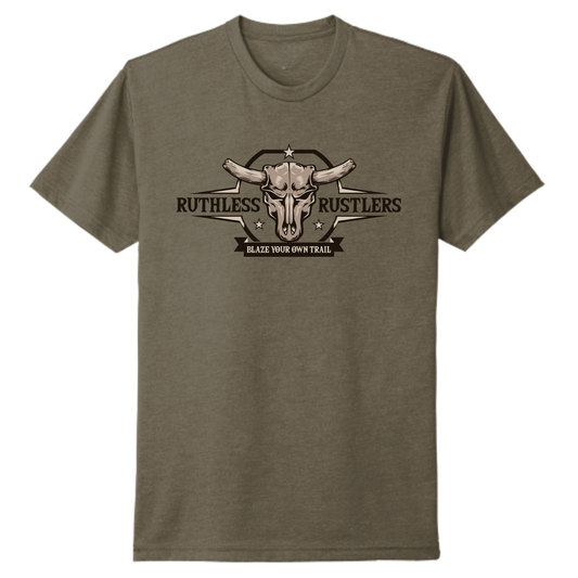 T-SHIRT BLAZE YOUR OWN TRAIL | Vert armée
