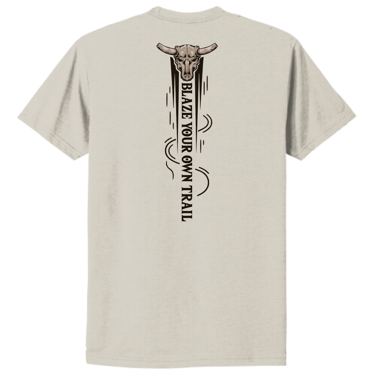 T-SHIRT BLAZE YOUR OWN TRAIL | Sable