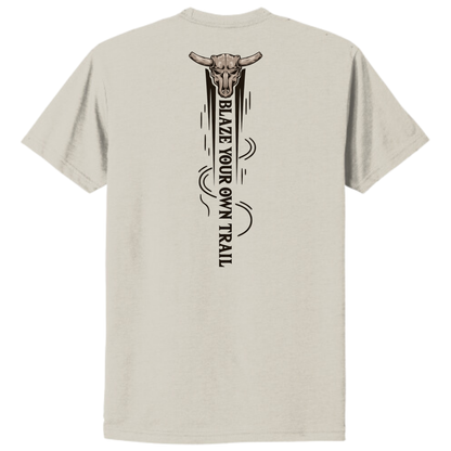 T-SHIRT BLAZE YOUR OWN TRAIL | Sable