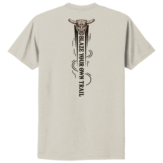 T-SHIRT BLAZE YOUR OWN TRAIL | Sable