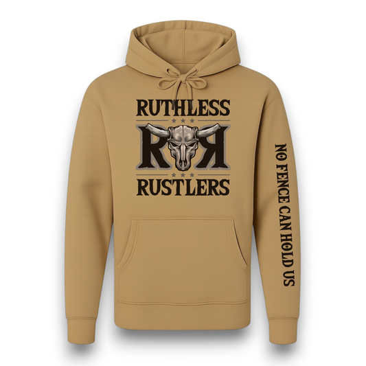 Hoodie Ruthless Rustlers RR Bold