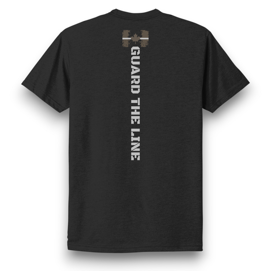 Ruthless Rustlers Guard The Line Canada T-Shirt | Black