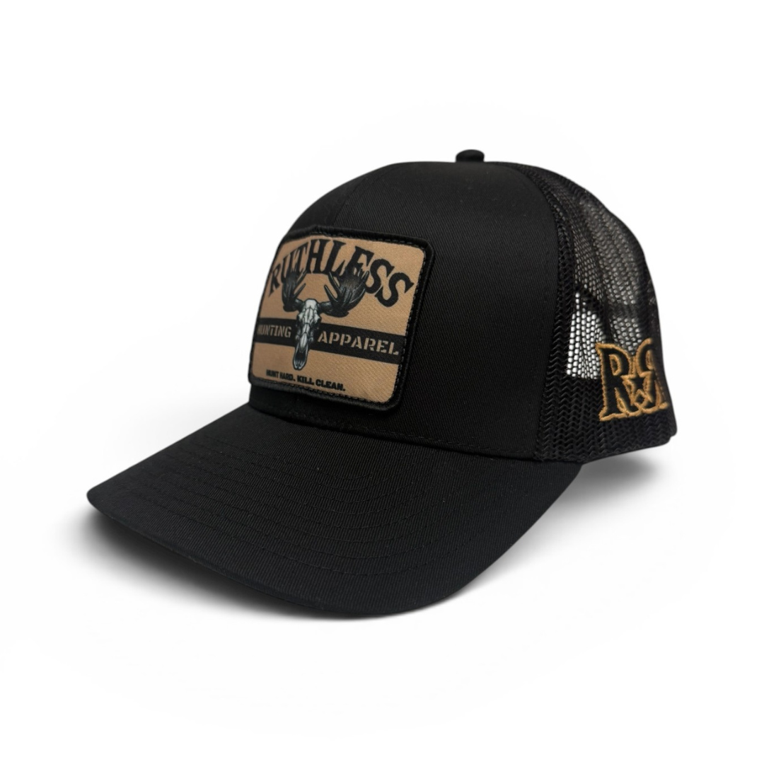 Ruthless Rustlers Hunting Trucker Cap | Black