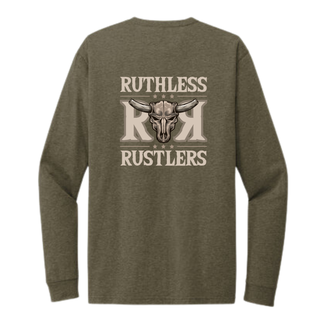 RR Bold - Unisex Long Sleeve T-Shirt | Army Green